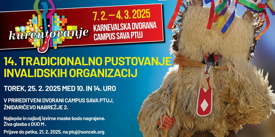 14. tradicionalno pustovanje invalidskih organizacij